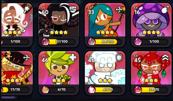 cookie run kingdom characters